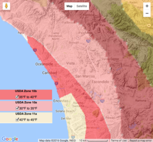 north-county-san-diego-hardiness-zone